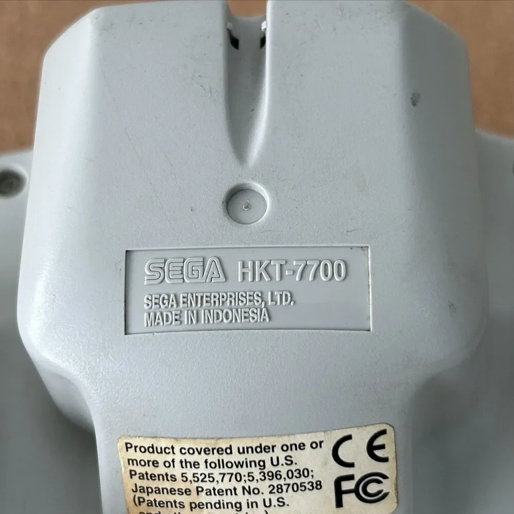 Sega Dreamcast Controller (Black Smoke Translucent Color) OEM - Cleaned, Tested!